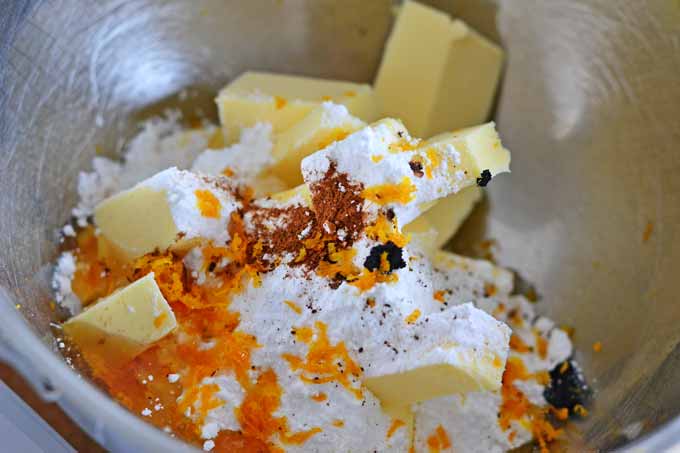 Buttermasse für Mohnkuchen mit Aromaten
